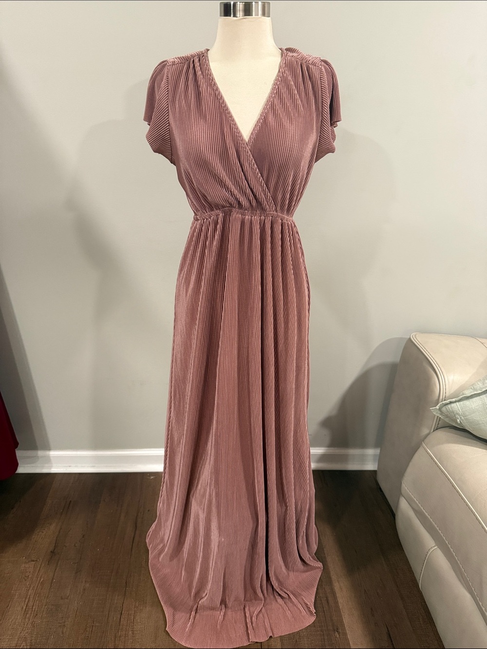Baltic Born Athena pleated Maxi Dress - Picture 2 of 9
